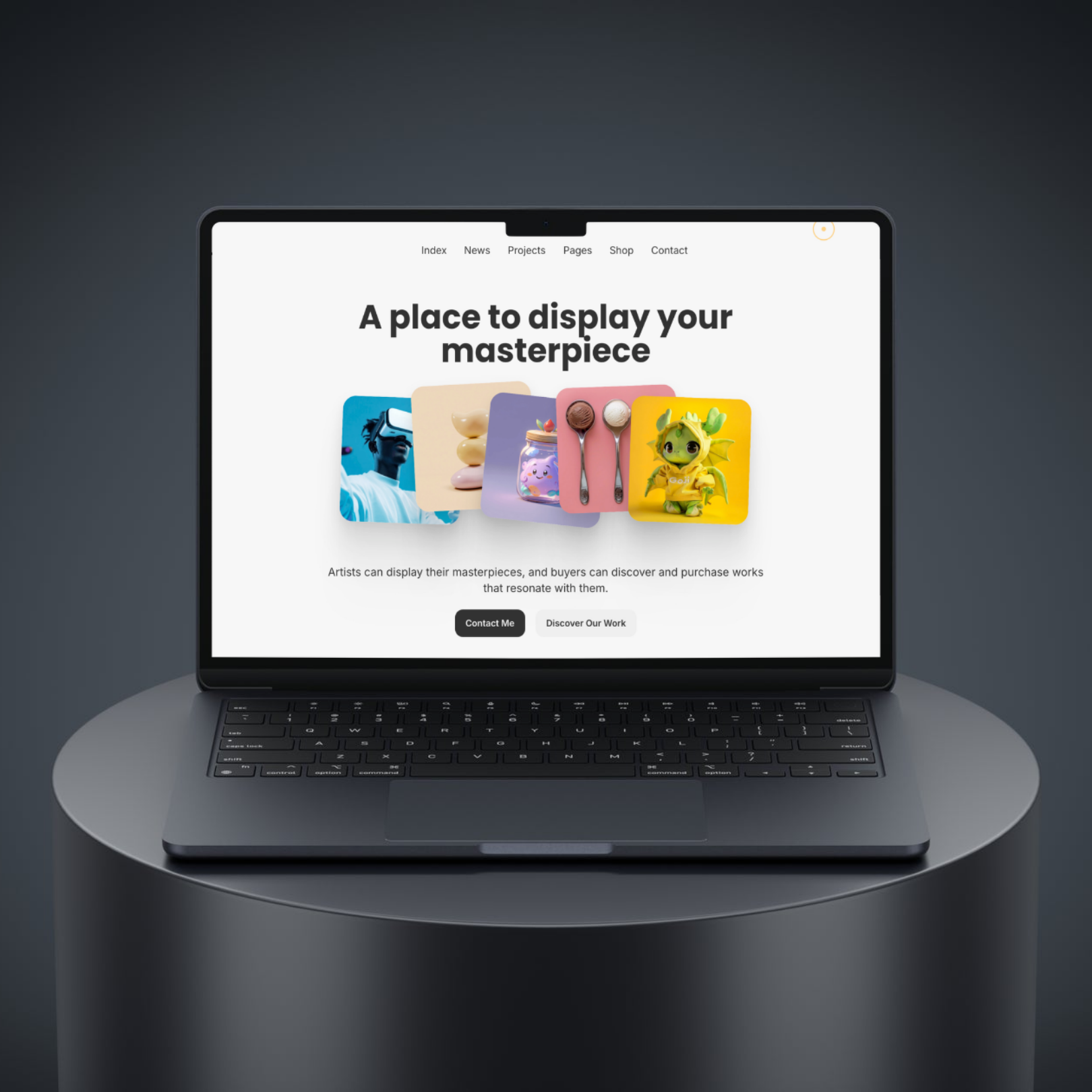 Delivery website design